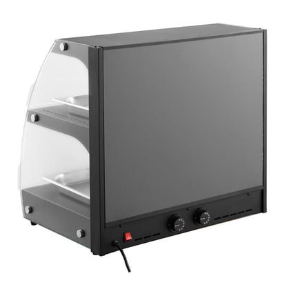 Buffalo Self-Serve Heated Display Unit with Hinged Doors hw921