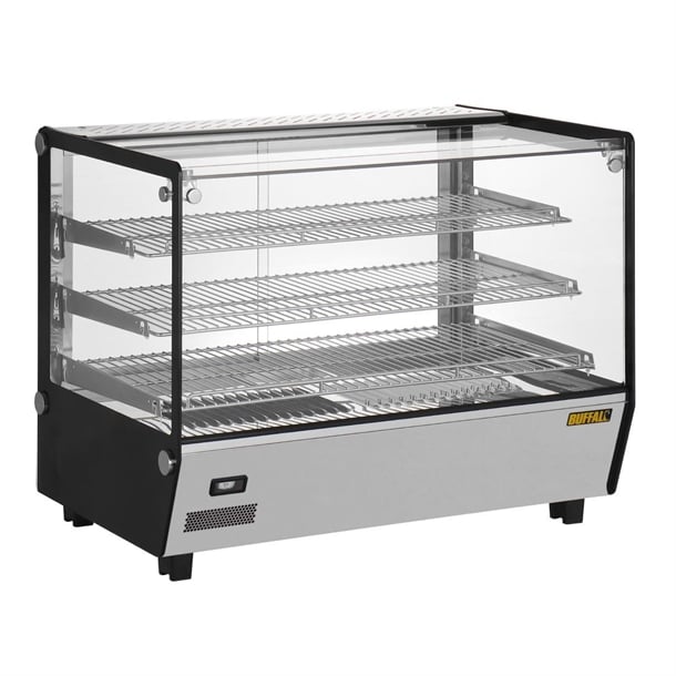 Buffalo Square Countertop Heated Display Merchandiser 160Ltr hw924