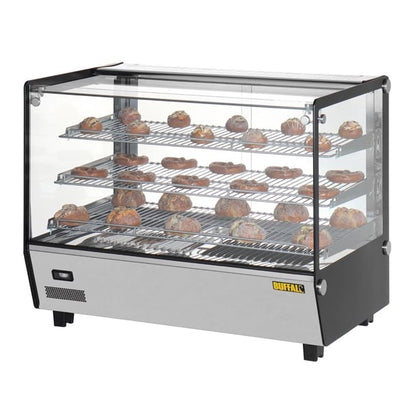 Buffalo Square Countertop Heated Display Merchandiser 160Ltr hw924