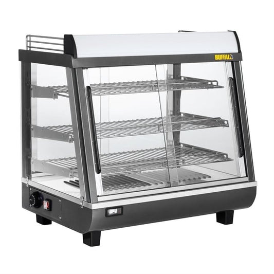 Buffalo Front and Rear Door Heated Merchandiser 96Ltr hw927