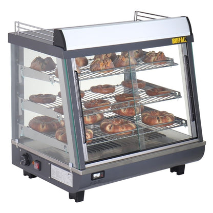 Buffalo Front and Rear Door Heated Merchandiser 96Ltr hw927