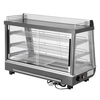 Buffalo Front and Rear Door Heated Merchandiser 136Ltr hw928