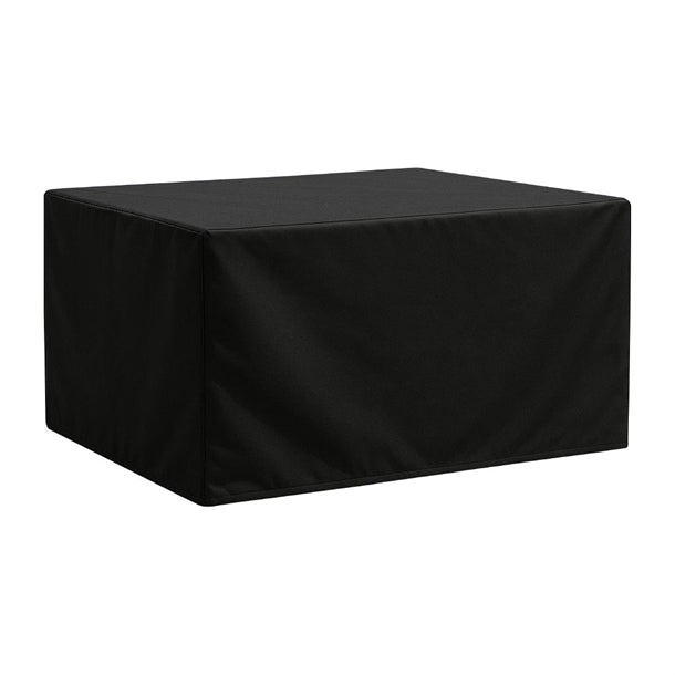 Bolero Rectangular Outdoor Table Cover Black 2000x1000mm hw962