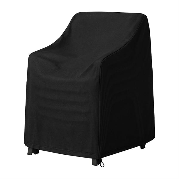 Bolero Armchair Outdoor Cover Black Fits 6 Chairs 900x700mm hw965