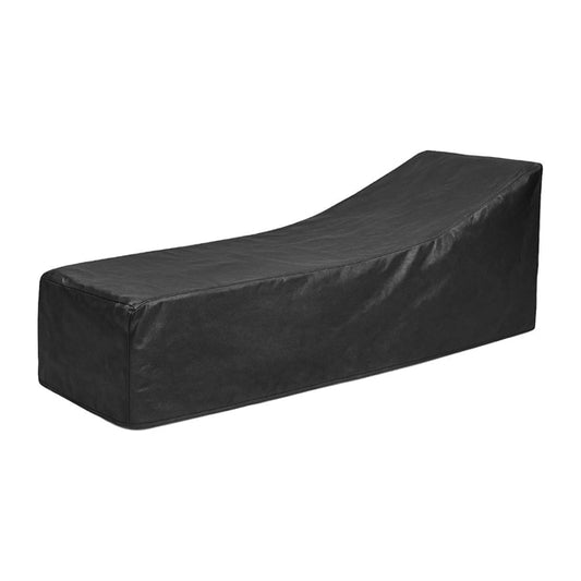 Bolero Sun Lounger Cover Black 2100x700mm hw966