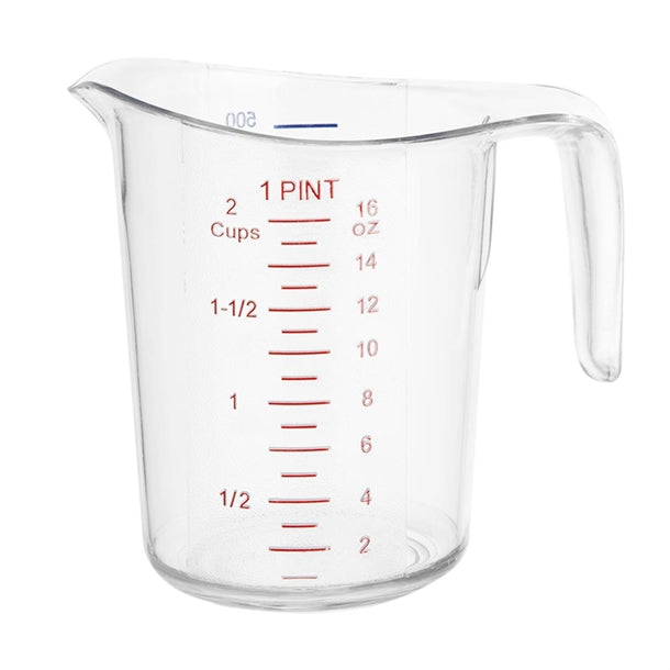 Vogue Polycarbonate Measuring Jug 500ml hw976