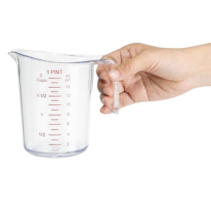 Vogue Polycarbonate Measuring Jug 500ml hw976