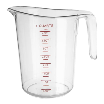 Vogue Polycarbonate Measuring Jug 4Ltr hw979