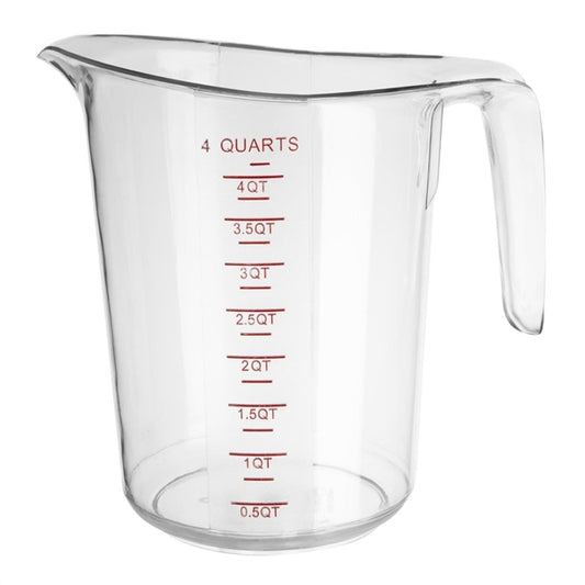 Vogue Polycarbonate Measuring Jug 4Ltr hw979