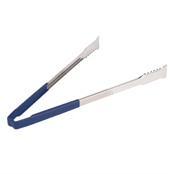 Vollrath Versagrip Tongs Flat Blue 16'' hw992
