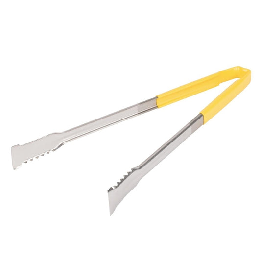 Vollrath Versagrip Tongs Flat Yellow 16'' hw994