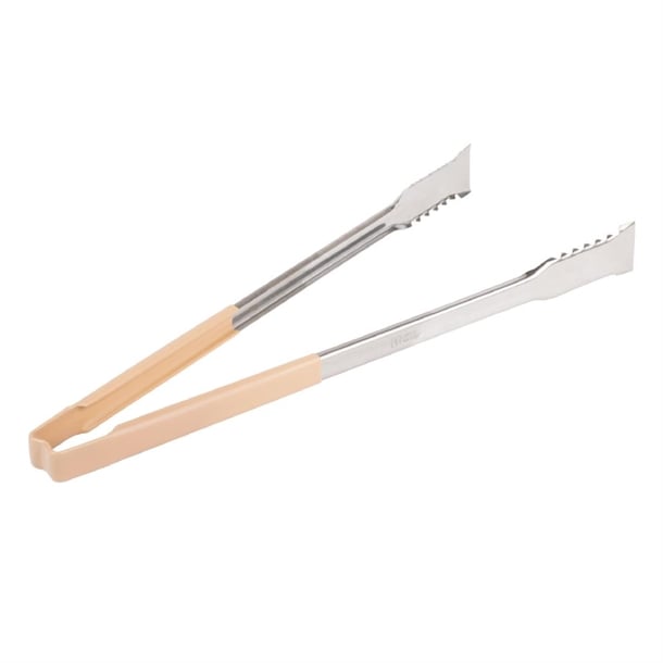 Vollrath Versagrip Tongs Flat Tan 16'' hw995