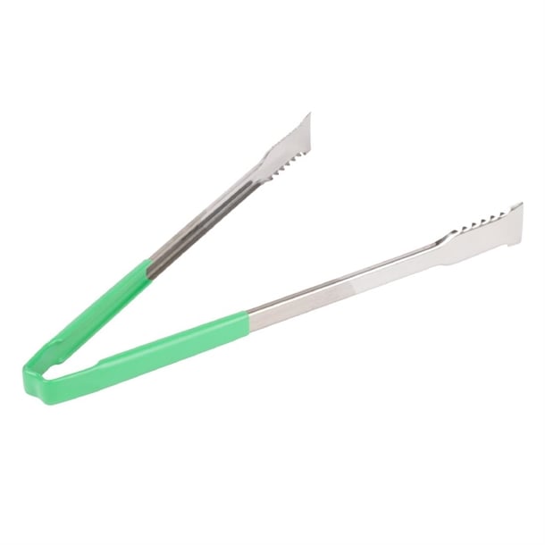 Vollrath Versagrip Tongs Flat Green 16'' hw996