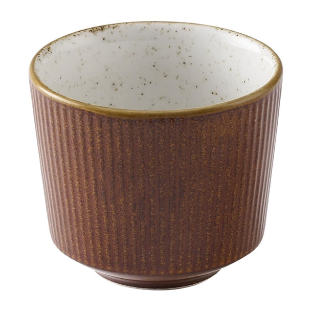 Churchill Nourish Cinnamon Brown Barley White Kochi Chip Mugs 325ml (12 Pack) hx195