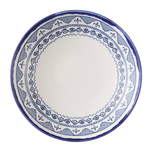 Dudson Harvest Moresque Coupe Bowls Blue 248mm (12 Pack) hx225