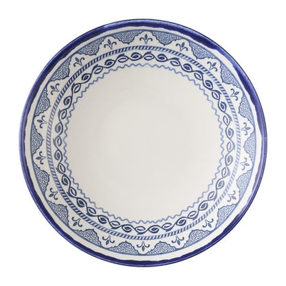 Dudson Harvest Moresque Coupe Bowls Blue 248mm (12 Pack) hx225