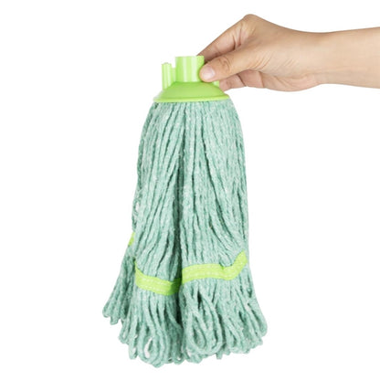 Jantex Connect Deck Mop Head Green Stripe 200g hx246
