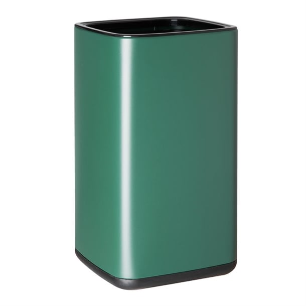 Bolero Square Waste Bin Green 7Ltr hx261