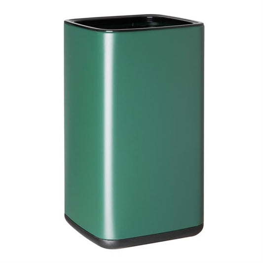Bolero Square Waste Bin Green 7Ltr hx261