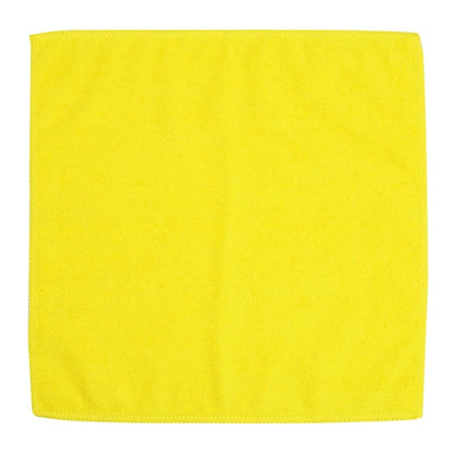Jantex Microfibre Cloths Yellow (5 Pack) hx272