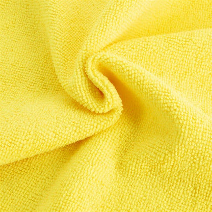 Jantex Microfibre Cloths Yellow (5 Pack) hx272