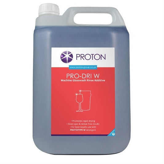 Proton Pro-Dri W Glasswash Rinse Aid 5Ltr (2 Pack) hx298
