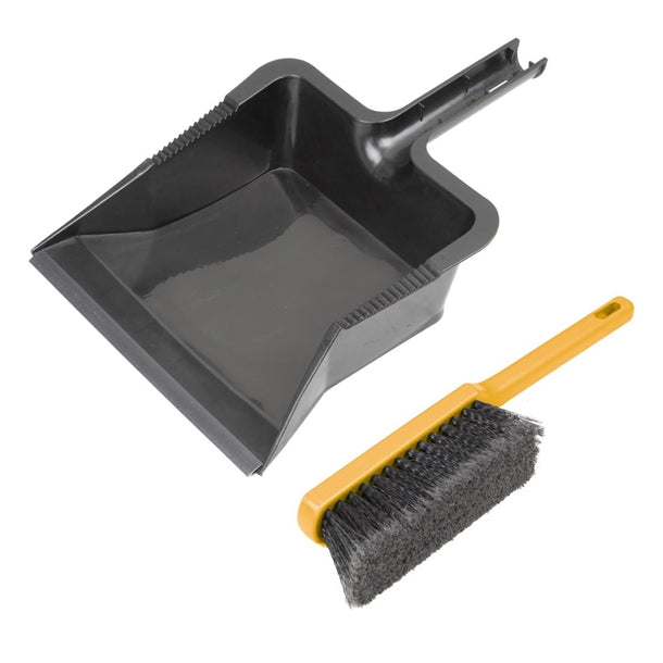 Jantex Heavy Duty Dustpan & Brush set hx384
