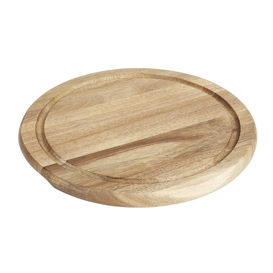 Olympia Round Acacia Wood Board for HW799 240mm Dome 283x20mm hx398