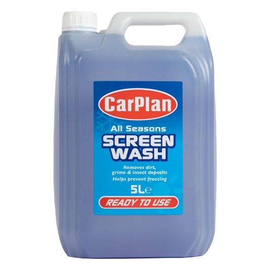 CarPlan All Seasons Screen Wash Ready to Use 5Ltr hx465