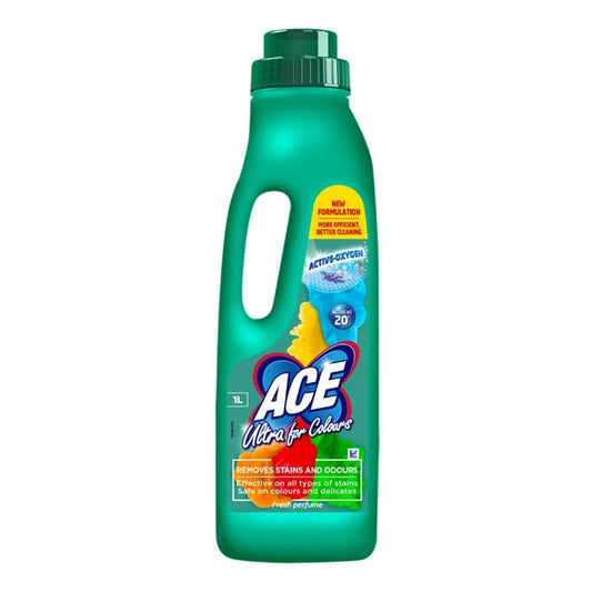 Ace Ultra for Colours Laundry Bleach 1Ltr hx467