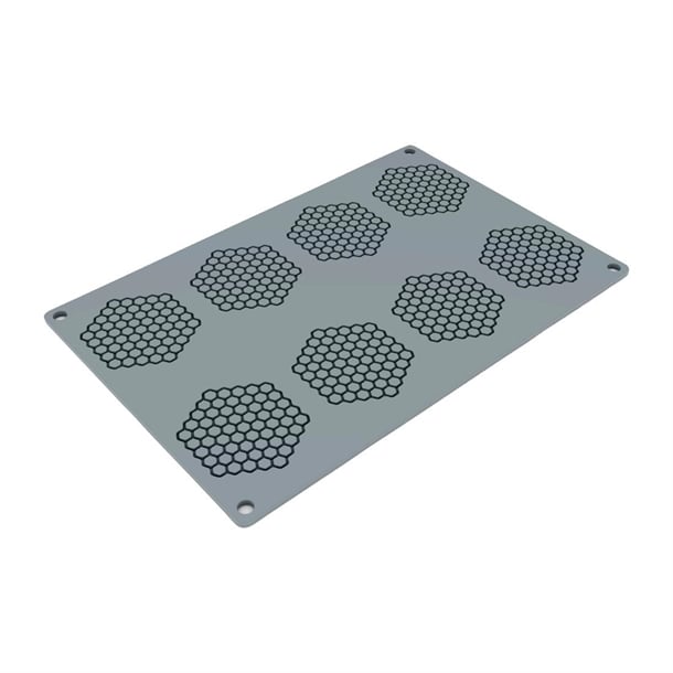 Pavoni Silicone Honey Comb Mould 300x200mm hx523