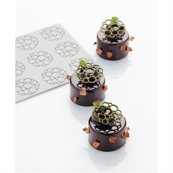 Pavoni Silicone 15ml Pavodecor Mould 300x175mm hx524