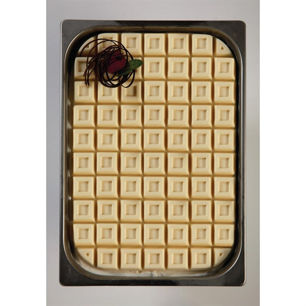 Pavoni Tablet Gelato Pan Decorative Lid Mould 361x251x18mm hx530