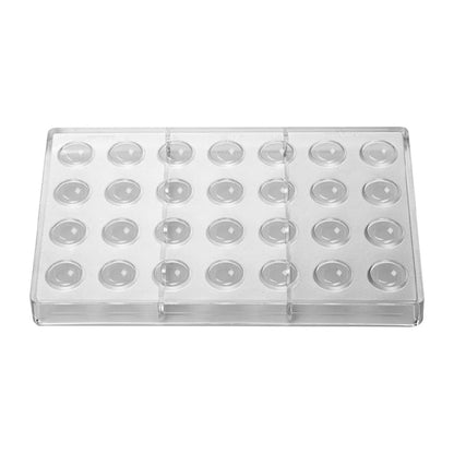 Pavoni 25x12mm Hemisphere Mould 275x175mm hx543