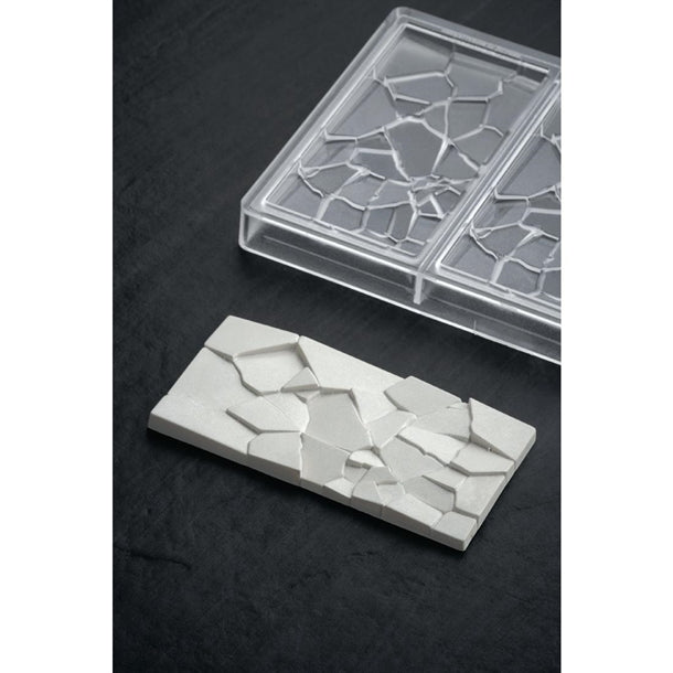 Pavoni Crush By Fiorani Chocolate Bar Mould 275x175mm hx549