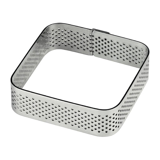 Pavoni Square Stainless Steel Mould 65x65mm hx558