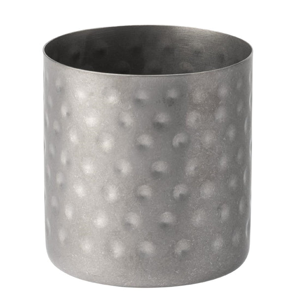 Utopia Vintage Steel Hammered Chip Cups 85mm (12 Pack) hx601