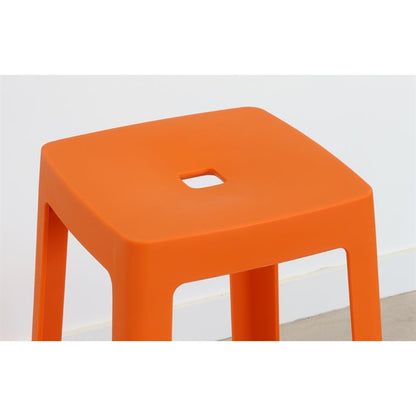 Origin Base Stool Signal Orange 400x400x440mm (2 Pack) hx772