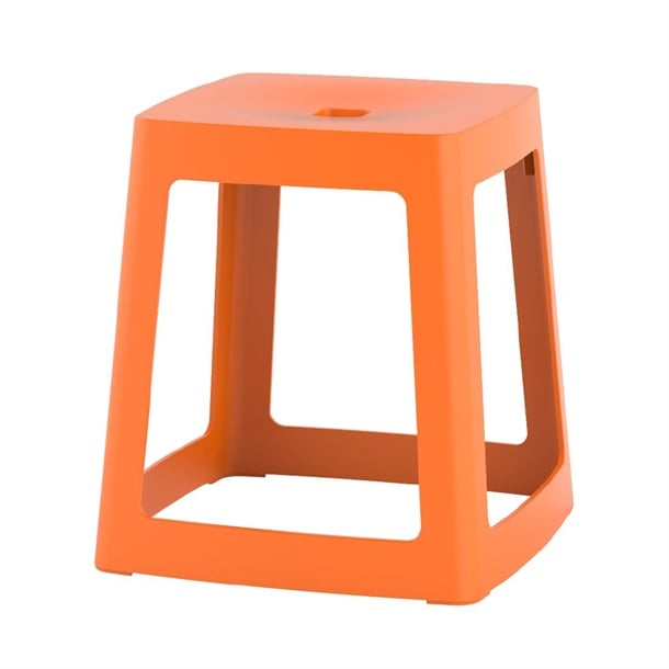 Origin Base Stool Signal Orange 400x400x440mm (2 Pack) hx772