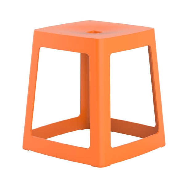 Origin Base Stool Signal Orange 400x400x440mm (2 Pack) hx772