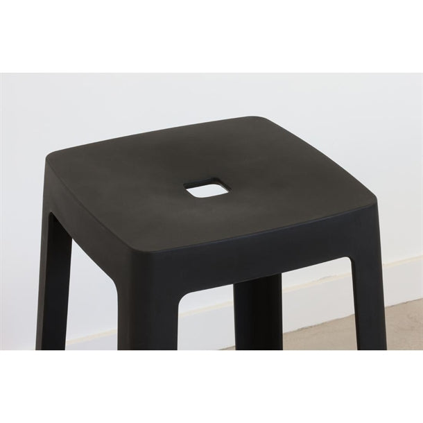 Origin Base Stool Traffic Black 400x400x440mm (2 Pack) hx777
