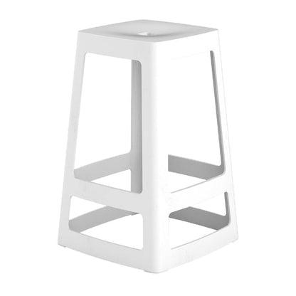 Origin Base Mid Stool Traffic White 430x430x650mm (2 Pack) hx778