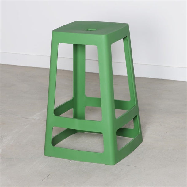 Origin Base Mid Stool May Green 430x430x650mm (2 Pack) hx779