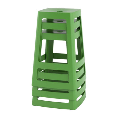 Origin Base Mid Stool May Green 430x430x650mm (2 Pack) hx779
