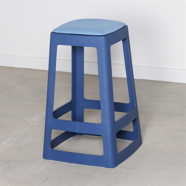 Origin Base Mid Stool Violet Blue 430x430x560mm (2 Pack) hx782