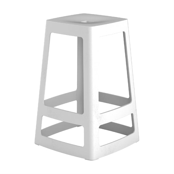 Origin Base Mid Stool Light Grey 430x430x560mm (2 Pack) hx783