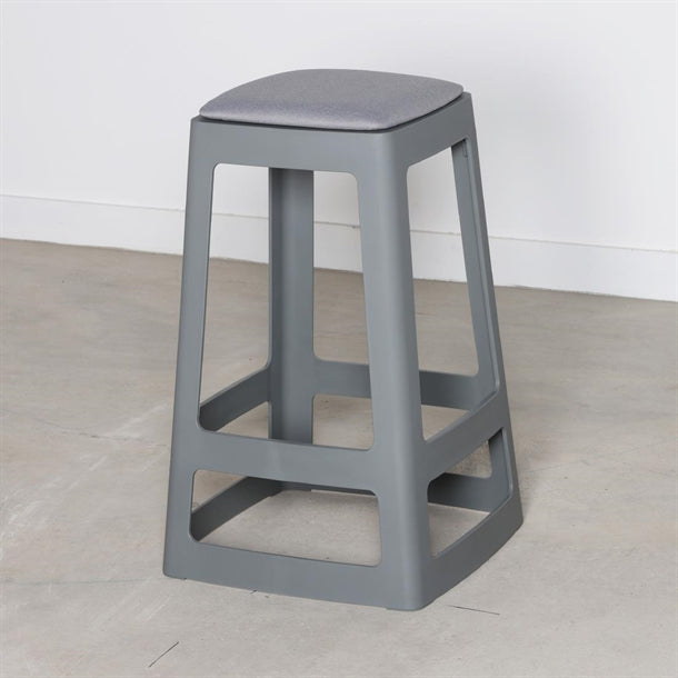 Origin Base Mid Stool Mouse Grey 430x430x560mm (2 Pack) hx784