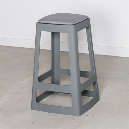 Origin Base Mid Stool Mouse Grey 430x430x560mm (2 Pack) hx784