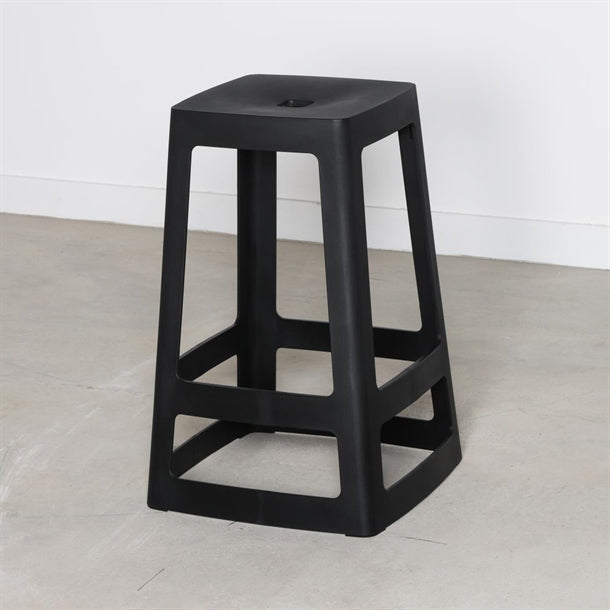 Origin Base Mid Stool Traffic Black 430x430x560mm (2 Pack) hx785