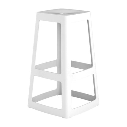 Origin Base High Stool Traffic White 440x440x750mm (2 Pack) hx786